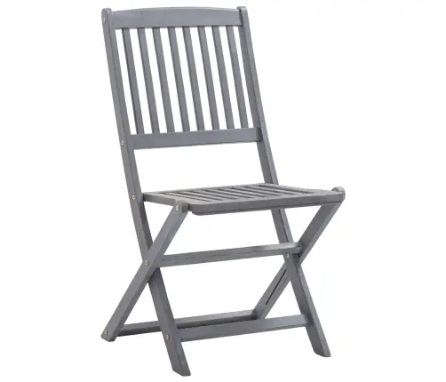 Saliekami Āra Krēsli Ar Matračiem, 4 Gab., Akācijas Masīvkoks Vidaxl Saliekami Āra Krēsli Ar Matračiem, 4 Gab., Akācijas Masīvkoks Vidaxl