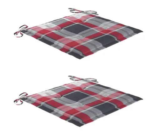 Saliekami Dārza Krēsli Ar Matračiem, 2 Gab., Akācijas Masīvkoks Vidaxl