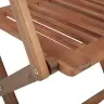 Sulankstomos Sodo Kėdės Su Pagalvėmis, 2Vnt., Akacijos Masyvas
