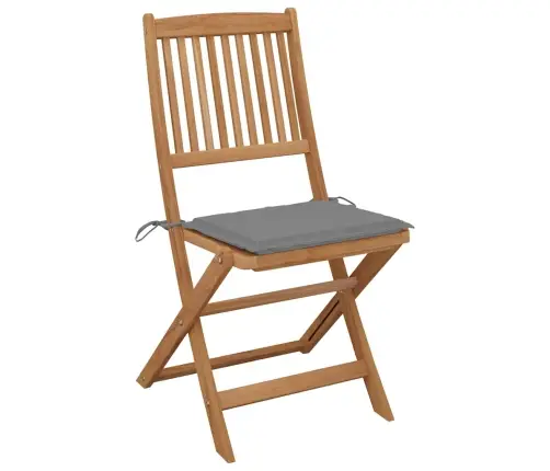 Saliekami Dārza Krēsli Ar Matračiem, 2 Gab., Akācijas Masīvkoks Vidaxl Saliekami Dārza Krēsli Ar Matračiem, 2 Gab., Akācijas Masīvkoks Vidaxl