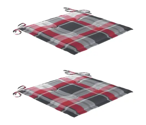 Saliekami Dārza Krēsli Ar Matračiem, 2 Gab., Akācijas Masīvkoks Vidaxl