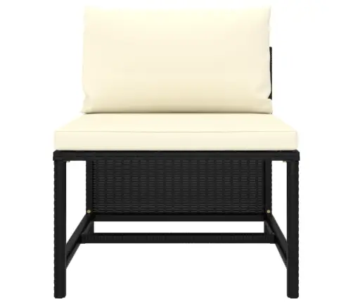 6-Daļīgs Dārza Mēbeļu Komplekts Ar Matračiem, Pe Rotangpalma Vidaxl