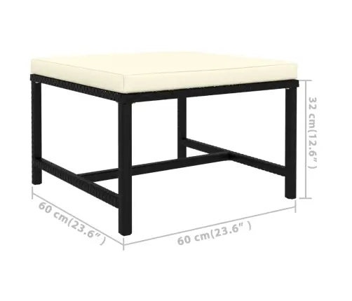 6-Daļīgs Dārza Mēbeļu Komplekts Ar Matračiem, Pe Rotangpalma Vidaxl 6-Daļīgs Dārza Mēbeļu Komplekts Ar Matračiem, Pe Rotangpalma Vidaxl