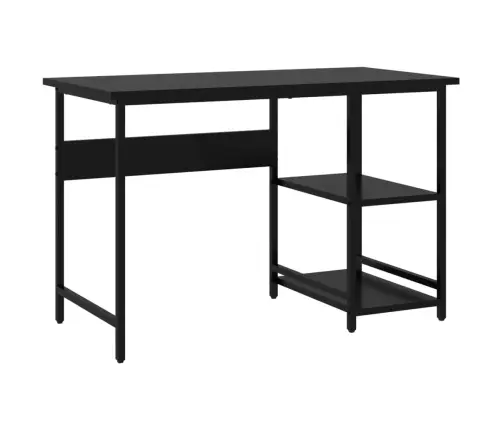 Datorgalds, Melns, 105X55X72 Cm, Mdf Un Metāls Vidaxl