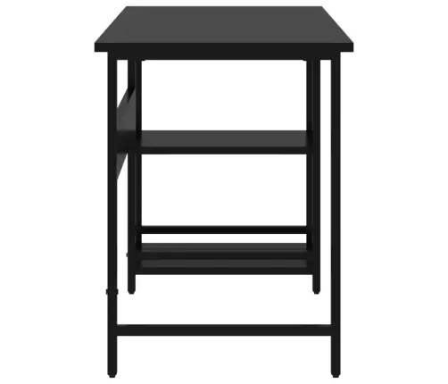 Datorgalds, Melns, 105X55X72 Cm, Mdf Un Metāls Vidaxl