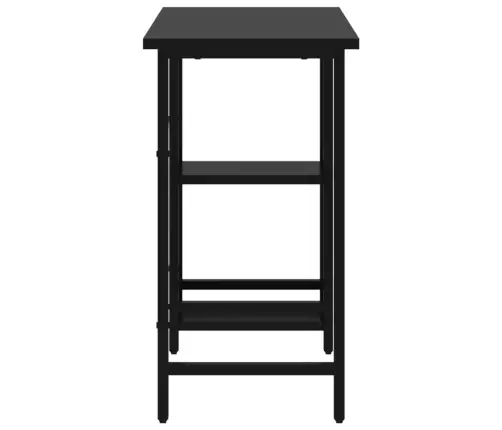 Arvutilaud, Must, 80 X 40 X 72 cm Mdf Ja Metall