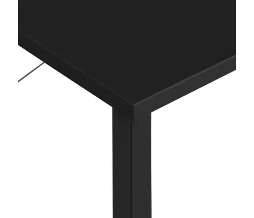 Arvutilaud, Must, 80 X 40 X 72 cm Mdf Ja Metall