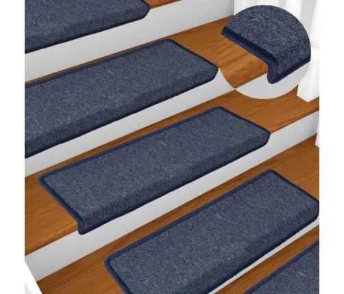 Trepimatid 15 Tk 65 X 21 X 4 Cm Tumehall Ja Sinine Ristkülikukujuline Serv