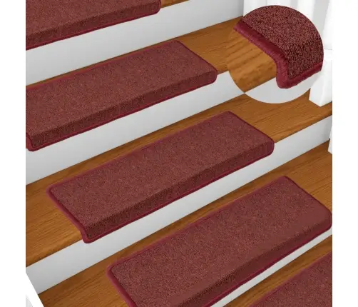 Trepimatid 15 Tk 65 X 21 X 4 Cm Bordoopunased Ristkülikukujulised Servad