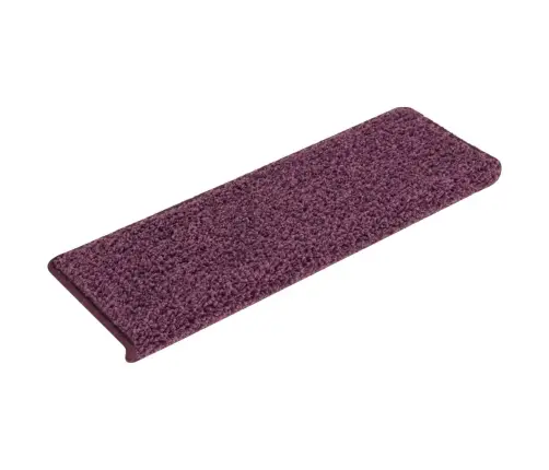 Kāpņu Paklājiņi, 15 Gab., 65X21X4 Cm, Tumši Violeti, Taisnstūrveida Mala Vidaxl Kāpņu Paklājiņi, 15 Gab., 65X21X4 Cm, Tumši Violeti, Taisnstūrveida Mala Vidaxl