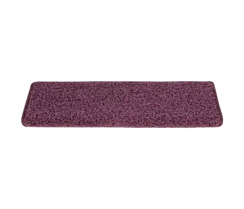 Kāpņu Paklājiņi, 15 Gab., 65X21X4 Cm, Tumši Violeti, Taisnstūrveida Mala Vidaxl Kāpņu Paklājiņi, 15 Gab., 65X21X4 Cm, Tumši Violeti, Taisnstūrveida Mala Vidaxl