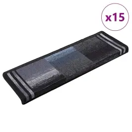Isekleepuv Trepivaip, 15 Tk, 65X21X4 cm Must Ja Hall