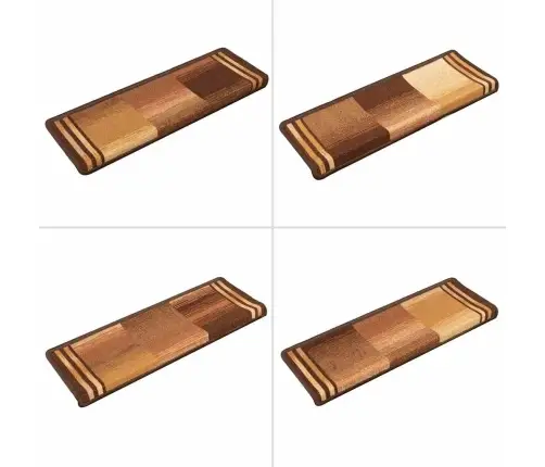 Isekleepuv Trepivaip, 15 Tk, 65X21X4 cm Pruun