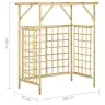 Dārza Pergola 2 Atkritumu Tvertnēm, Impregnēts Priedes Koks Vidaxl