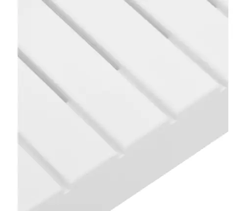 6-Osaline Aiamööbli Komplekt Patjadega, Plast, Valge