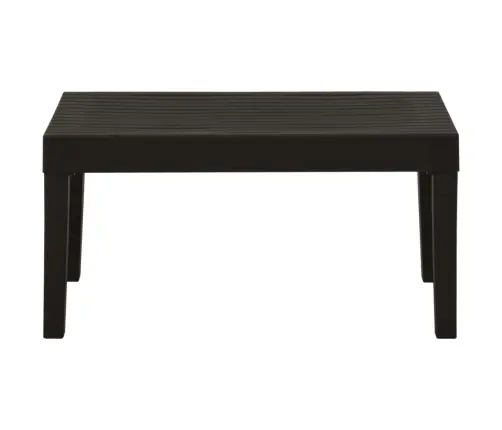 4-Osaline Aiamööbli Komplekt Patjadega, Plast, Hall