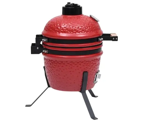 Keramikinė Kamado Kepsninė-Rūkykla, 56 cm Raudona Spalva