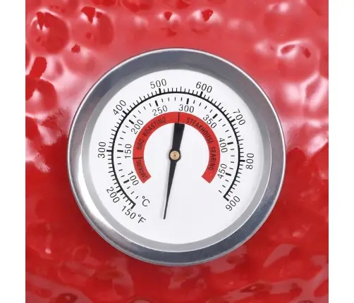 Keramikinė Kamado Kepsninė-Rūkykla, 56 cm Raudona Spalva