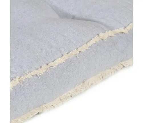 Pagalvė Sofai Iš Palečių, Pilkos Spalvos, 120X80X10Cm