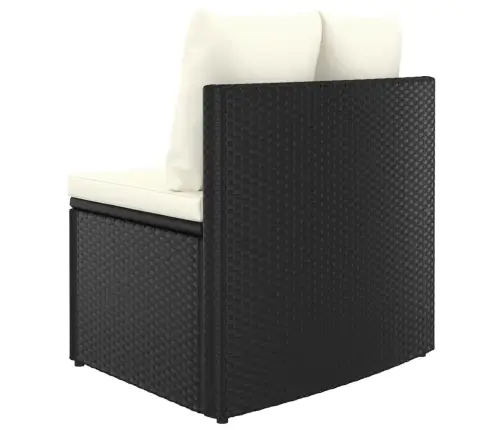 9-Daļīgs Dārza Dīvānu Komplekts Ar Matračiem, Pe Rotangpalma Vidaxl