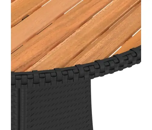 5-Daļīgs Dārza Dīvānu Komplekts Ar Matračiem, Pe Rotangpalma Vidaxl