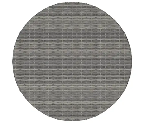 5-Daļīgs Dārza Dīvānu Komplekts Ar Matračiem, Pe Rotangpalma Vidaxl