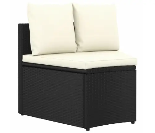 5-Daļīgs Dārza Dīvānu Komplekts Ar Matračiem, Pe Rotangpalma Vidaxl