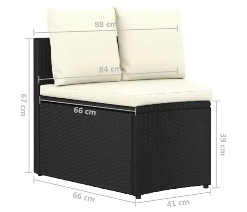 5-Daļīgs Dārza Dīvānu Komplekts Ar Matračiem, Pe Rotangpalma Vidaxl