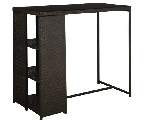 5-Daļīgs Dārza Mēbeļu Komplekts Ar Matračiem, Pe Rotangpalma Vidaxl