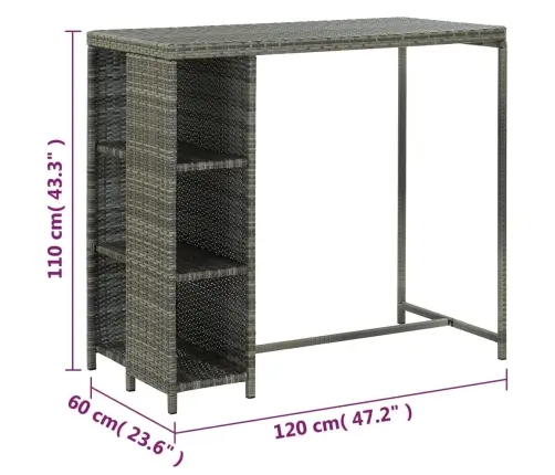 5-Daļīgs Dārza Mēbeļu Komplekts Ar Matračiem, Pe Rotangpalma Vidaxl