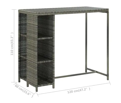 5-Daļīgs Dārza Mēbeļu Komplekts Ar Matračiem, Pe Rotangpalma Vidaxl