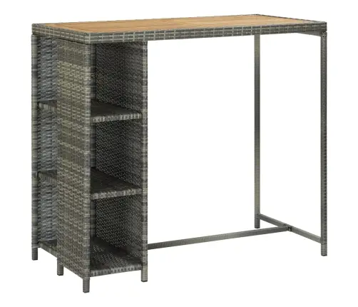 5-Daļīgs Dārza Mēbeļu Komplekts Ar Matračiem, Pe Rotangpalma Vidaxl