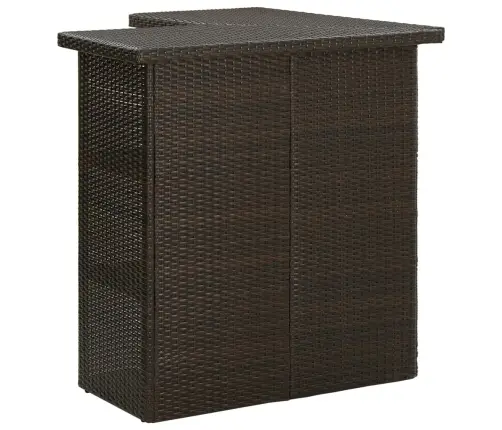 8-Daļīgs Dārza Mēbeļu Komplekts Ar Matračiem, Pe Rotangpalma Vidaxl