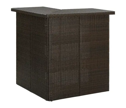 8-Daļīgs Dārza Mēbeļu Komplekts Ar Matračiem, Pe Rotangpalma Vidaxl