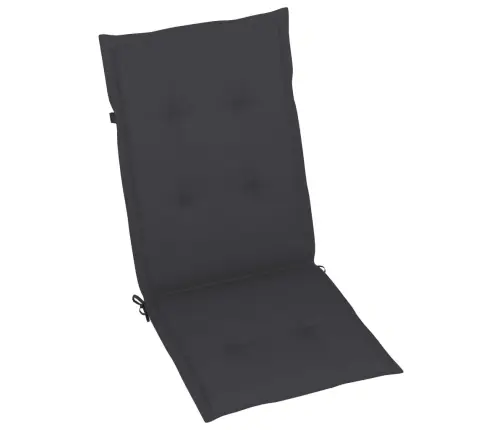 Atgāžami Dārza Krēsli Ar Matračiem, 4 Gab., Akācijas Masīvkoks Vidaxl