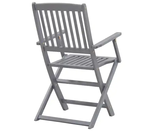 Sulankstomos Lauko Kėdės Su Pagalvėmis, 6Vnt., Akacijos Masyvas Sulankstomos Lauko Kėdės Su Pagalvėmis, 6Vnt., Akacijos Masyvas