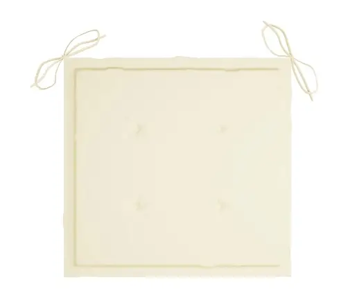 Saliekami Āra Krēsli Ar Matračiem, 6 Gab., Akācijas Masīvkoks Vidaxl