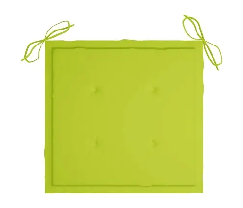 Saliekami Dārza Krēsli Ar Matračiem, 6 Gab., Akācijas Masīvkoks Vidaxl