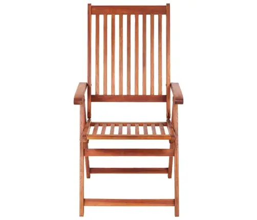 Saliekami Dārza Krēsli, 4 Gab., Akācijas Masīvkoks Vidaxl