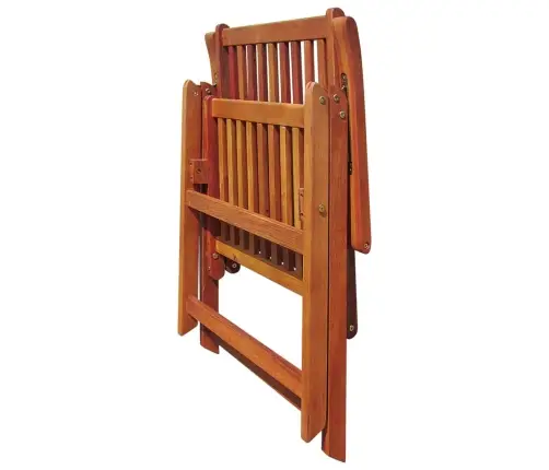 Saliekami Dārza Krēsli, 4 Gab., Akācijas Masīvkoks Vidaxl