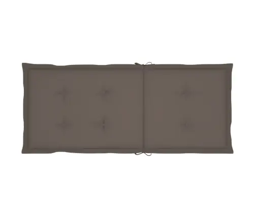 Dārza Krēsli, Pelēkbrūni Matrači, 4 Gab., Masīvs Tīkkoks Vidaxl Dārza Krēsli, Pelēkbrūni Matrači, 4 Gab., Masīvs Tīkkoks Vidaxl