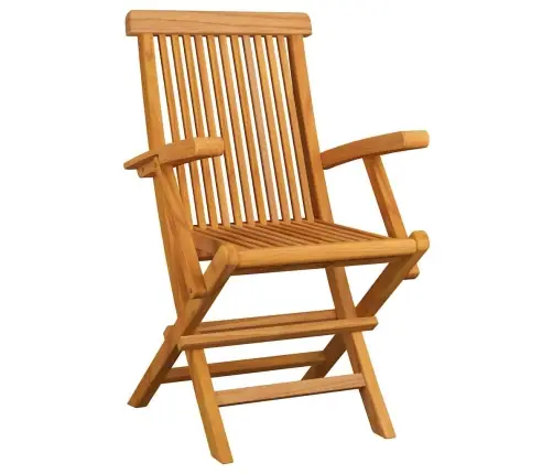 Dārza Krēsli, Sarkani Matrači, 4 Gab., Masīvs Tīkkoks Vidaxl