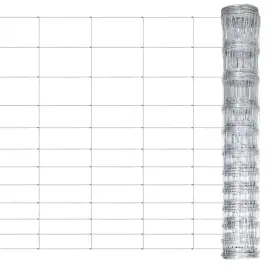 Sodo Tvora, Sidabrinė, 150cm Galvanizuotas Plienas, 50M