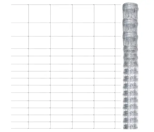 Dārza Žogs, Cinkots Tērauds, 50X1,6 M, Sudraba Krāsa Vidaxl Dārza Žogs, Cinkots Tērauds, 50X1,6 M, Sudraba Krāsa Vidaxl