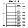 Dārza Žogs, Cinkots Tērauds, 50X1,6 M, Sudraba Krāsa Vidaxl Dārza Žogs, Cinkots Tērauds, 50X1,6 M, Sudraba Krāsa Vidaxl