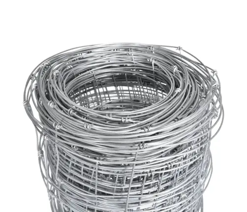 Sodo Tvora, Sidabrinės Spalvos, 50X1,25M, Galvanizuotas Plienas