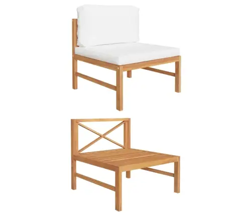 Diivan Kreemjate Patjadega, Täistiikpuit