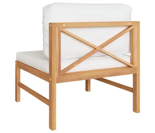 Diivan Kreemjate Patjadega, Täistiikpuit