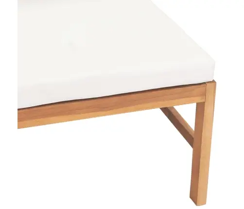 Diivan Kreemjate Patjadega, Täistiikpuit