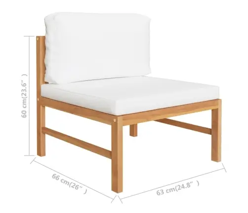 Diivan Kreemjate Patjadega, Täistiikpuit